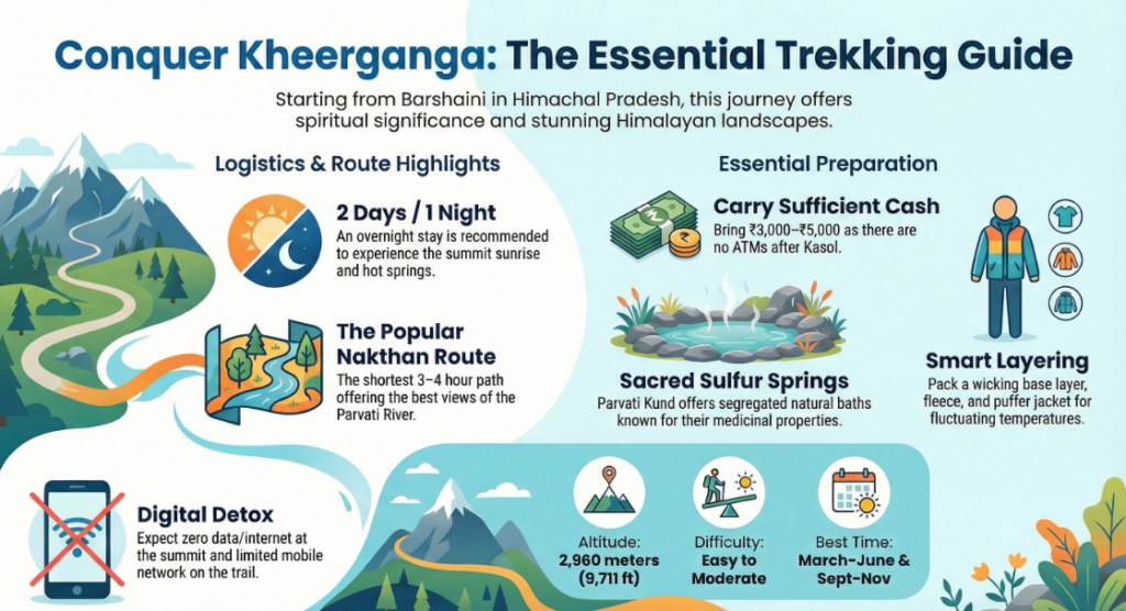 Kheerganga Trek Kullu Himachal Pradesh